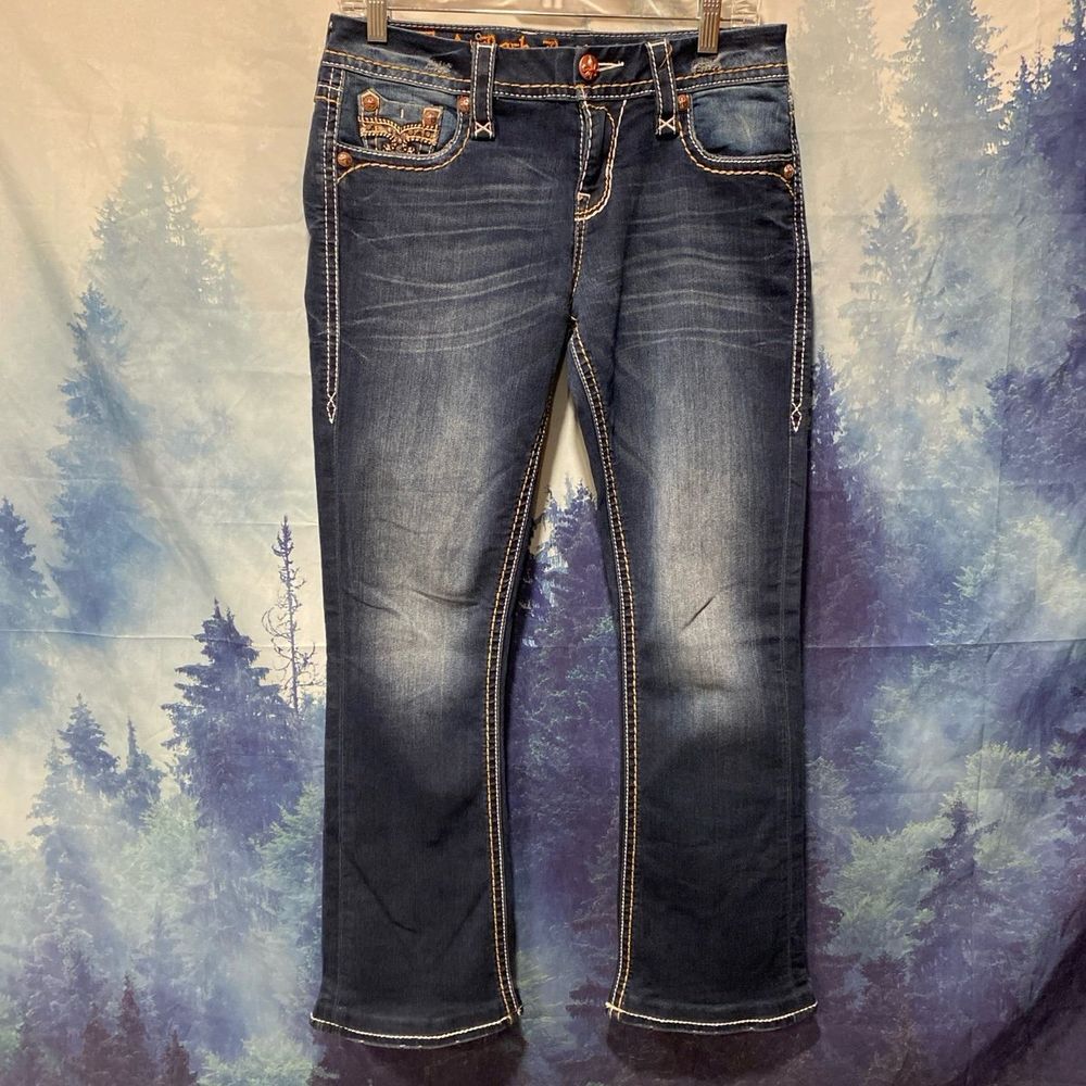 Rick Revival cropped jeans‎ size 27 x 27 Vivian